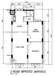 Blk 305 Chuan Village (Serangoon), HDB 3 Rooms #629702841